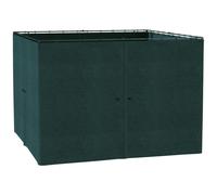 Parois Latérales De Rechange Barnum Tonnelle 3 X 3 M - 2 Systèmes D'attache Boucles Ou Crochets - Zip - Polyester Gris