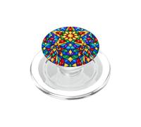 Parol Lanterne Philippine Motif étoile de Noël Arc-en-Ciel Kaléidoscope PopSockets PopGrip pour MagSafe
