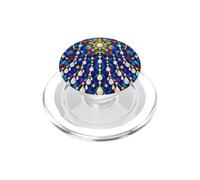 Parol Philipino Lanterne de Noël en Forme d'étoile avec Perles en mosaïque PopSockets PopGrip pour MagSafe