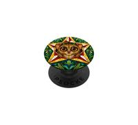 Parol Philipino Lanterne de Noël Étoile Singe Mignon PopSockets PopGrip Adhésif
