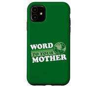 Parole à Votre Terre Mère Rétro Eighties Planet Dark Coque pour iPhone 11