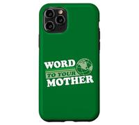 Parole à Votre Terre Mère Rétro Eighties Planet Dark Coque pour iPhone 11 Pro