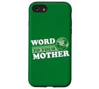 Parole à Votre Terre Mère Rétro Eighties Planet Dark Coque pour iPhone SE (2020) / 7/8