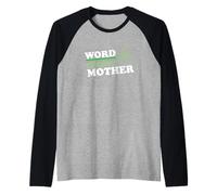 Parole à Votre Terre Mère Rétro Eighties Planet Dark Manche Raglan