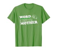 Parole à Votre Terre Mère Rétro Eighties Planet Dark T-Shirt