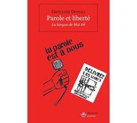Parole et liberté La langue de mai 68 - Giovanni Dotoli - Hermann - broché - Essai