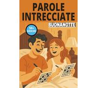 Parole intrecciate della buonanotte, Libro puzzle prima di andare a dormire: Parole intrecciate adulti facile da leggere prima di andare a dormire ... per le vacanze, Vacanze e Tempo libero