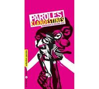 Paroles clandestines - Collectif - Libertaires Eds - broché - Etude