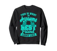 Paroles d'amitié Entre Meilleurs Amis géniaux Sweatshirt