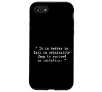 Paroles d'amour : Art inspiré de la poésie et de la comptine Coque pour iPhone SE (2020) / 7/8