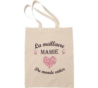 Paroles d'amour Cadeau Mamie Sac Tote Bag Meilleure Mamie Anniversaire Plaisir d'offrir Sac Courses original