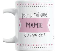 Paroles d'amour Mug Cadeau Mamie Original - Pour la Meilleure Grand Mere du Monde - Tasse Touchante pour Fête des Grands-Mères, Anniversaire, Noël - Idée Plaisir d’Offrir Émotion