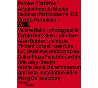 Paroles d'Artistes - 10 acquisitions du Centre Pompidou DVD