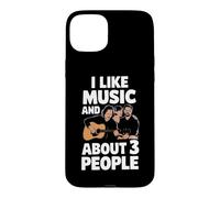 Paroles de Chanson I Like Music and About 3 People Fan Coque pour iPhone 15 Plus