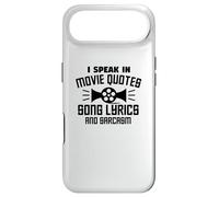 Paroles de Chanson I Speak in Movie Quotes - Funny Movie Lover Coque pour iPhone Air