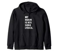 Paroles de Chanson My Brain is 80% - Country Rap Metal Rock Indie Sweat à Capuche