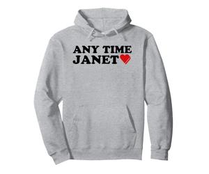 Paroles de Chanson Pick Me Janet Any Time Fan Sweat à Capuche