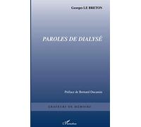 Georges Le Breton – Paroles de dialysé – Broché