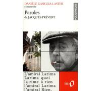 Paroles de Jacques Prévert (Essai et dossier)