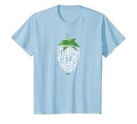 Paroles de Lennon et McCartney - Strawberry Fields T-Shirt, Enfant, Bleu Céleste, 6 Ans