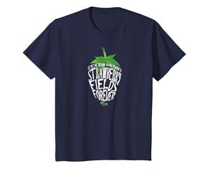 Paroles de Lennon et McCartney - Strawberry Fields T-Shirt, Enfant, Bleu Marine, 3 Ans