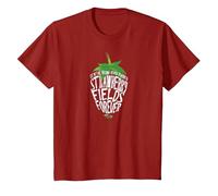 Paroles de Lennon et McCartney - Strawberry Fields T-Shirt, Enfant, Canneberge, 8 Ans