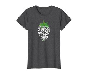 Paroles de Lennon et McCartney - Strawberry Fields T-Shirt, Femme, Chiné Foncé, 3XL