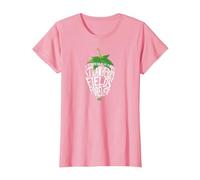 Paroles de Lennon et McCartney - Strawberry Fields T-Shirt, Femme, Rose, 3XL