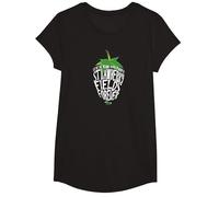 Paroles de Lennon et McCartney - Strawberry Fields T-Shirt, Fille, Noir, M