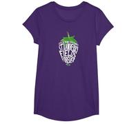 Paroles de Lennon et McCartney - Strawberry Fields T-Shirt, Fille, Violet, L