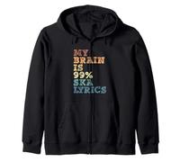 Paroles de My Brain is 99% Ska Music - Ska Music Sweat à Capuche