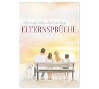 Paroles de parents (Calendrier mural 2026 DIN A3 vertical), CALVENDO calendrier mensuel
