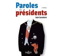 Paroles de présidents