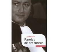 Erick Maurel – Paroles de procureur – Broché – Gallimard