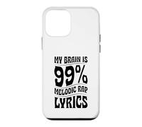 Paroles de Rap mélodique My Brain is 99 Percent Coque pour iPhone 12 Mini