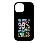 Paroles de Rap mélodique My Brain is 99 Percent Coque pour iPhone 12 Mini