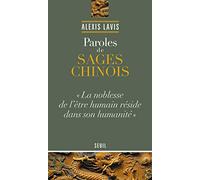 Paroles de sages chinois