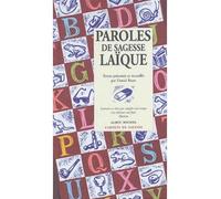 Paroles de sagesse laïque