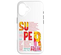 Paroles de Super Freak Rick James Motown Records Coque pour iPhone 16