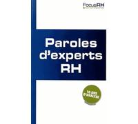 Paroles D'experts Rh - Dix Ans D'analyse