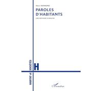 Paroles d'habitants : Une méthode d'analyse – L'Harmattan