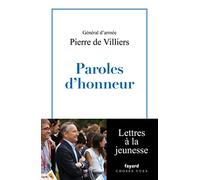 Paroles d'honneur: Lettres à la jeunesse
