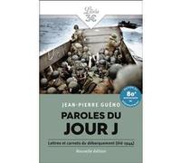 Paroles du jour J Jean-Pierre Guéno (Auteur)