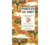 Marc de Smedt – Paroles du Tibet – Les Éditions Albin Michel – Livre