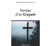 Paroles d'un croyant