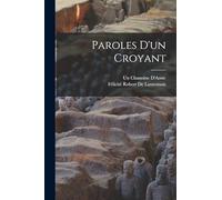 Paroles D'un Croyant