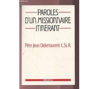 Paroles D'un Missionnaire Itinerant
