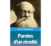 Paroles D'un Révolté