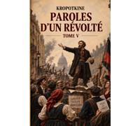 Paroles d'un révolté