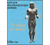 Paroles en actes - Collectif - L'herne - broché - Essai